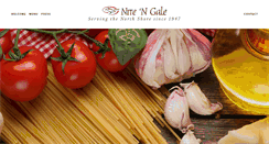 Desktop Screenshot of nitengalerestaurant.com